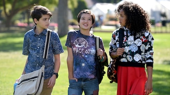 Cyrus, Andi y Sofia son