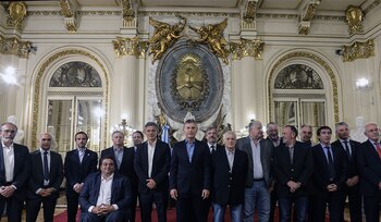 Mauricio Macri encabezó la firma