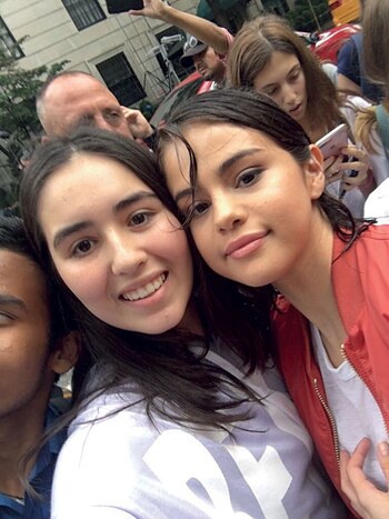 La selfie de Lola con