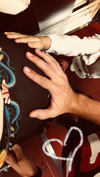 La tierna foto de Vicuña