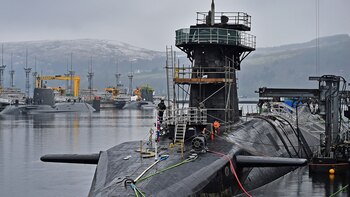 El submarino nuclear HMS Vigilant