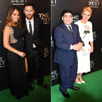 Antonela Roccuzzo y Lionel Messi