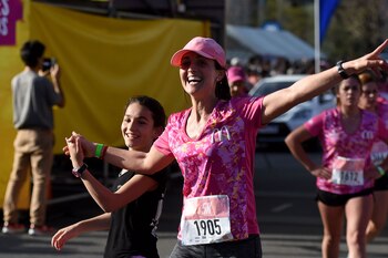 La alegría desbordó a las