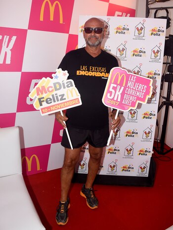 Daniel Tangona se mostró con