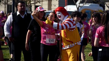 Muchas se animaron a una