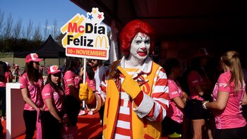 El payaso Ronald, convocó a