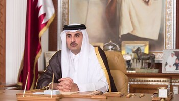 El Emir de Qatar Sheikh