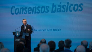 El presidente Mauricio Macri. (Adrián