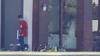 Justin Bieber junto a Selena