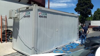 Así es la cabina fuera