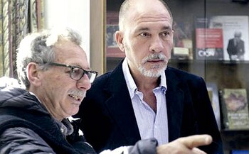 Junto a Dario Grandinetti en