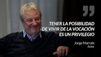 Jorge Marrale a solas con