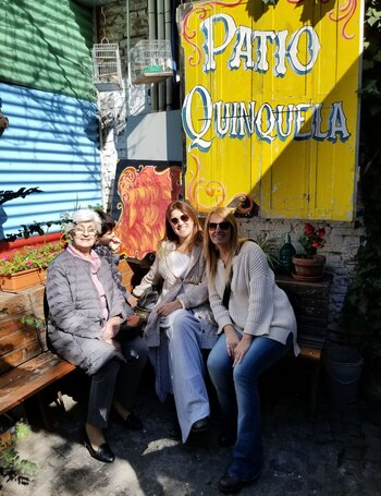 Maju aprendió de su madre