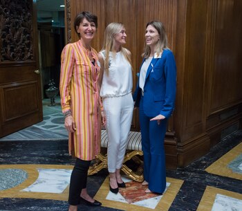 Laurence Loyer y Eugenia Botta,