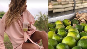 La pareja visitó los mercados