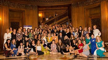 Las socias de Marianne posando