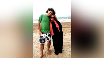 Junto a Silvia Piceda, la