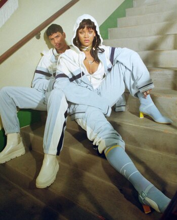 Riri en la campaña gráfica