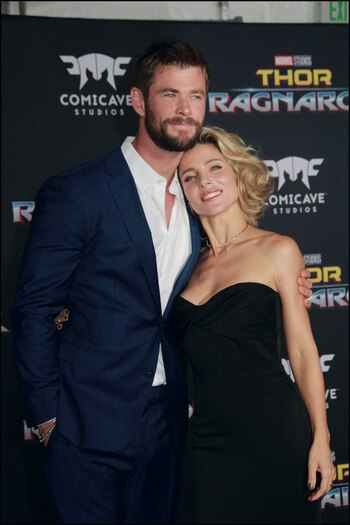 Chris Hemsworth y Elsa Pataky