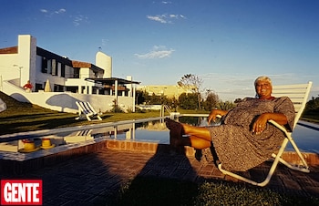 Disfrutando su casa de Miami