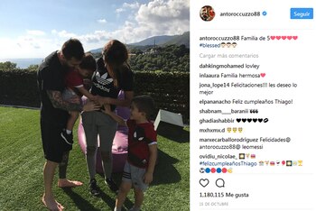 Así anunció su tercer embarazo.