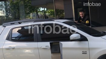 La noticia de la detención de Boudou sorprendió hasta a los encargados de seguridad del lugar