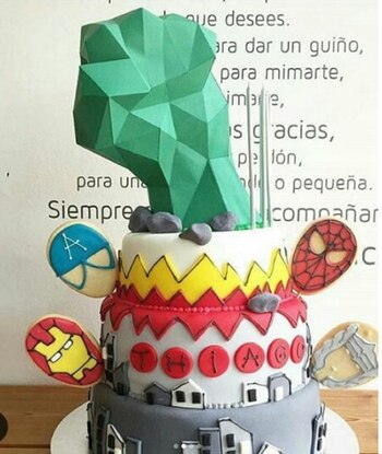 La torta de cumpleaños de