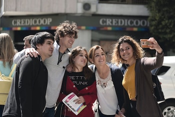 La periodista Débora Pérez Volpin