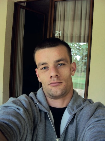 Una autofoto del acusado de