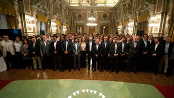 Febrero de 2016. La gobernadora