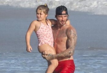 Por esta foto, Harper Beckham
