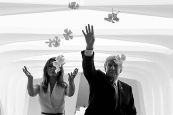 El Presidente Donald Trump y