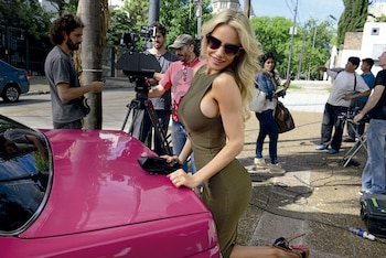 Sobre la avenida Asamblea, en Parque