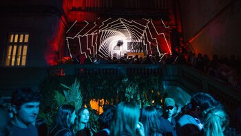 Videoproyecciones en loop sobre las