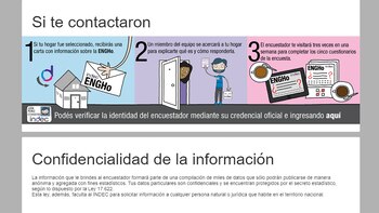 En la página del Indec