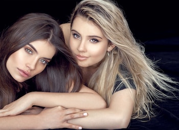 Compinches desde pequeñas, las De