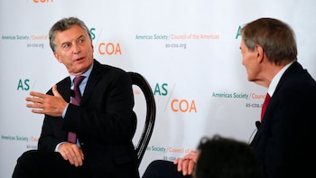 Mauricio Macri brindó un reportaje