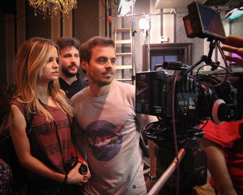 Paula Cancio y Benjamín Rojas