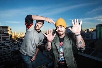 Migue y Martín Garabal, su