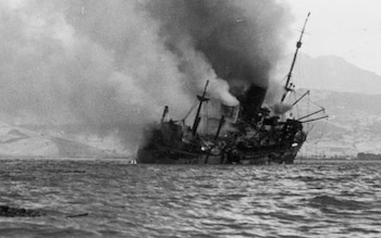 La Luftwaffe alemana hundió numerosos