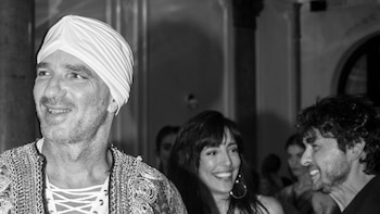 Alan Faena en la fiesta.