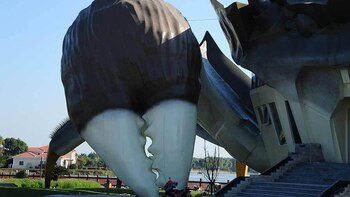 El lago Yangcheng, en Kunshan,