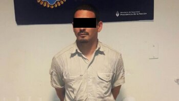 César Escobar, detenido ayer por