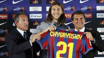 Chygrynskiy llegó como promesa pero