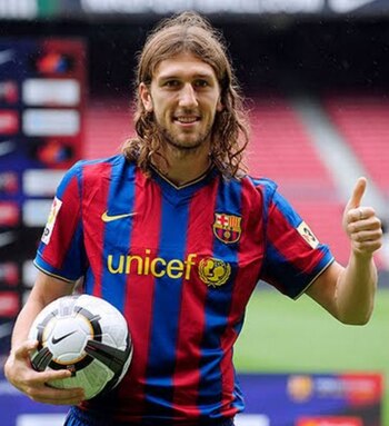 Chygrynskiy juega como defensor en