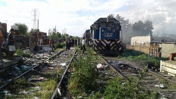 Las formaciones fueron quemadas intencionalmente