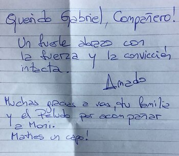 La carta que Boudou le