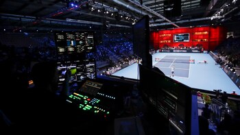 Una vista de la estación