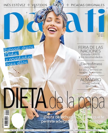 TAPA. Modelo: Agustina Basaldua (Central