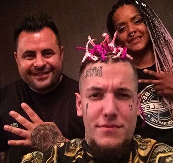 Alex Caniggia y su nuevo